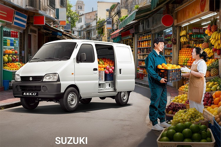 Suzuki Việt Nam vừa chính thức giới thiệu mẫu xe tải van mang tên Suzuki Eeco 2026 mới. Xe có tải trọng tối đa 595 kg, có thể hoạt động 24/7 trong nội đô và được bán với giá 310 triệu đồng.