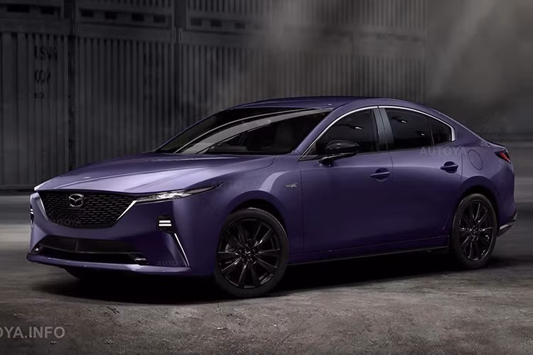 Dù chỉ là hình ảnh mô phỏng không chính thức, bản dựng Mazda3 Sedan 2026 lại mở ra hy vọng rằng Mazda sẽ sớm đầu tư cho một đợt nâng cấp xứng đáng cho mẫu sedan chủ lực của mình.