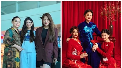 Trương Ngọc Ánh khoe mẹ và con gái có ngoại hình nổi bật