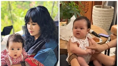 Cháu ngoại của Thanh Lam đáng yêu vô đối