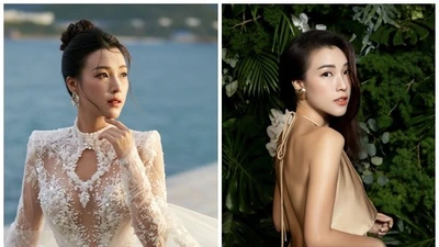 MC Hoàng Oanh mặc ngày càng táo bạo