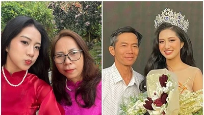 Hậu phương vững chắc của Trúc Linh khi thi Hoa hậu Việt Nam