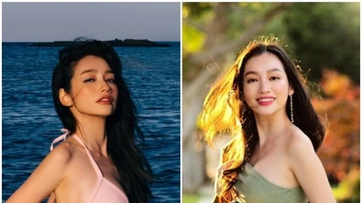 Trương Tri Trúc Diễm khoe vòng ba gợi cảm khi diện bikini