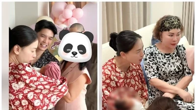 Ngô Thanh Vân giới thiệu con gái với đại gia đình