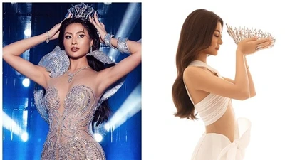 Xuân Hạnh khoe vẻ quyến rũ trước khi chuyển giao vương miện