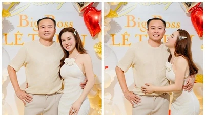 Vy Oanh tổ chức tiệc sinh nhật cho chồng doanh nhân