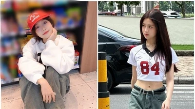 Diễn viên 17 tuổi Lê Huỳnh Bảo Ngọc mặc cá tính