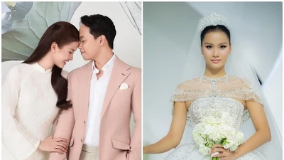 Á hậu Hương Ly chia sẻ về thời điểm kết hôn, từng nhiều lần diện váy cưới