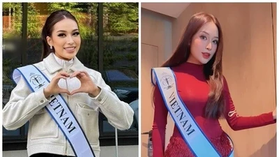 Kỳ Duyên mặc kín đáo ở Miss Supranational 2025