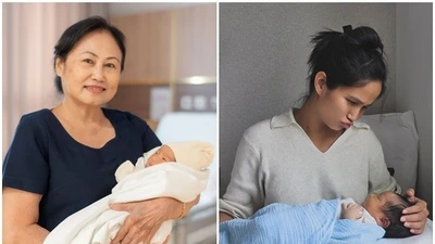 Bố mẹ chồng H’hen Niê chạy xe máy mỗi ngày qua thăm cháu gái