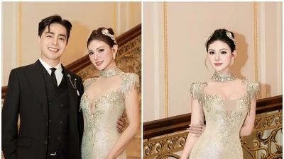 Ca sĩ Thu Thủy gợi cảm bên chồng kém tuổi