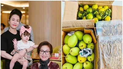 Nhật Kim Anh khoe quà của mẹ chồng cũ