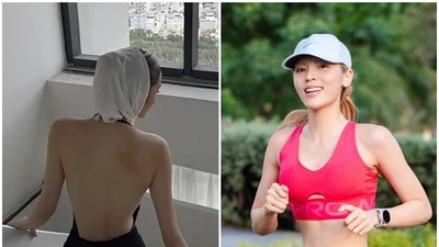 Hoa hậu Kỳ Duyên mặc táo bạo khoe eo con kiến