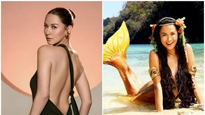 Nhan sắc "nàng tiên cá" Marian Rivera ở tuổi 41