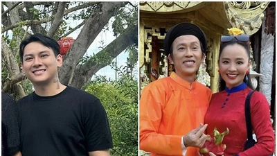 Hoài Lâm cùng dàn sao Việt tụ tập tại nhà thờ Tổ 100 tỷ của Hoài Linh