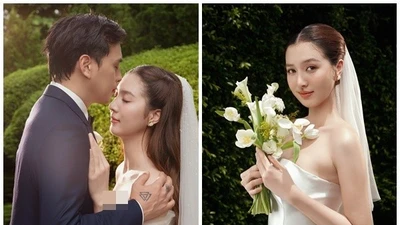 Ảnh cưới đẹp như mơ của Hồ Quang Hiếu và vợ kém 17 tuổi 