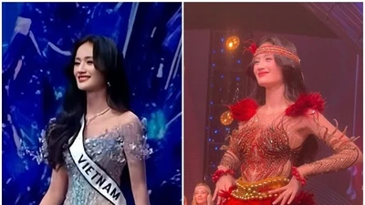 Ý Nhi tiếc nuối khi trượt top 20 Miss World 2025