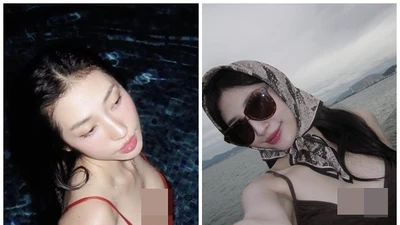 "Công chúa dâu tây" Khổng Tú Quỳnh khoe ảnh bikini gợi cảm
