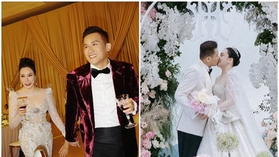 Hồ Quỳnh Hương tung loạt ảnh cưới đẹp như cổ tích