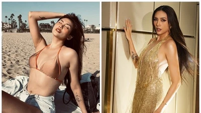 Võ Hoàng Yến diện bikini khoe vóc dáng quyến rũ
