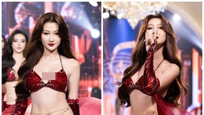 Quế Anh quyến rũ với bikini trước thềm kết thúc nhiệm kỳ Miss Grand Vietnam