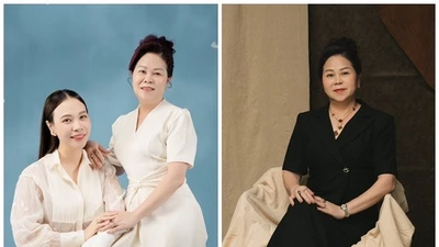 Mẹ ruột của Đàm Thu Trang khoe vẻ ngoài quý phái