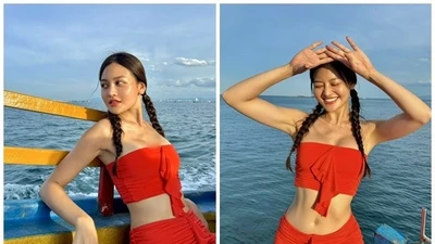 Nhan sắc đời thường cuốn hút của diễn viên Thùy Anh 
