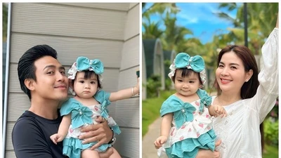 Con gái của mỹ nhân “Cổng mặt trời” Kha Ly xinh như búp bê