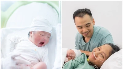 Vợ chồng H'hen Niê tâm sự về con đầu lòng mới sinh