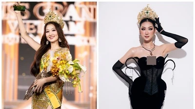 Quế Anh trước khi hết nhiệm kỳ Miss Grand Vietnam