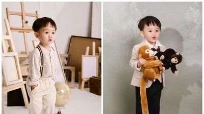 Con trai Đàm Thu Trang đón sinh nhật lần thứ 2
