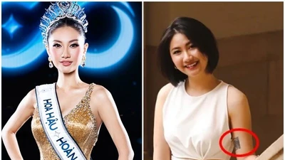 Tân Hoa hậu Hoàn vũ Việt Nam Phương Linh ngày chưa nổi tiếng