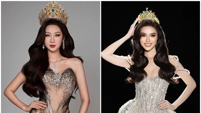 Quế Anh cùng 4 á hậu khoe ảnh gợi cảm trước thềm kết thúc nhiệm kỳ