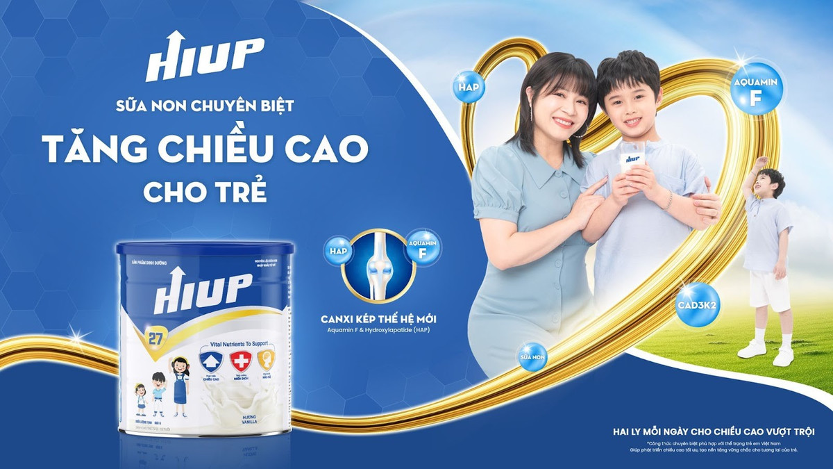 Sản phẩm dinh dưỡng HIUP 27 - sữa non chuyên biệt tăng chiều cao cho trẻ - Ảnh: Hình ảnh công ty quảng cáo photo-1-17181815542001470927916-99212.jpg