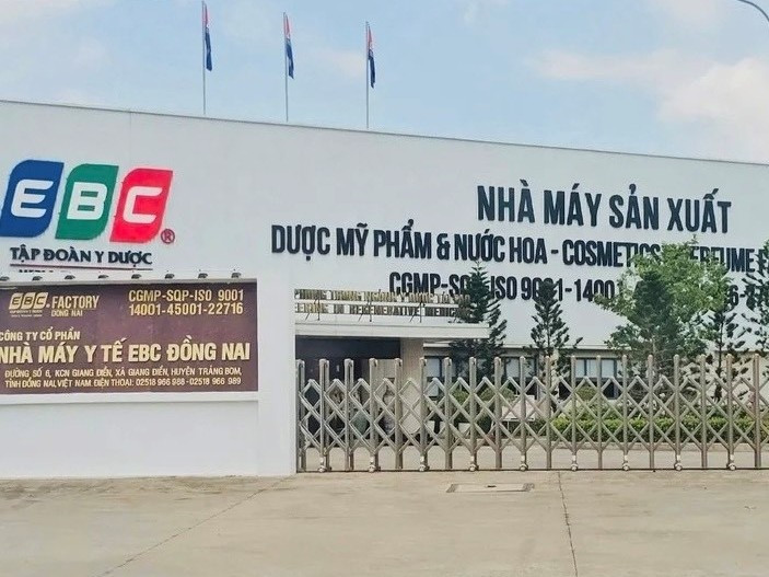 Nhà máy sản xuất loại kem chống nắng giả Đoàn Di Băng quảng cáo - Ảnh minh họa