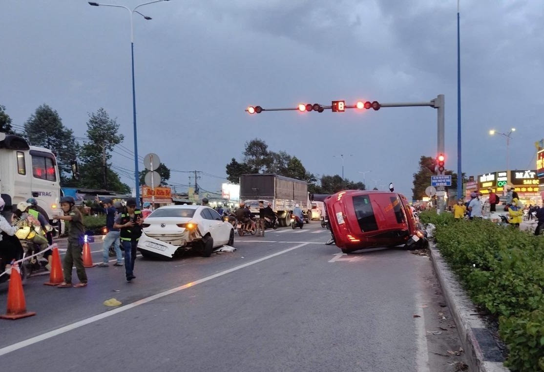 Hiện trường vụ tai nạn