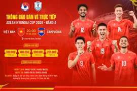 Quy định mua vé và đến sân cổ vũ trận Việt Nam gặp Campuchia