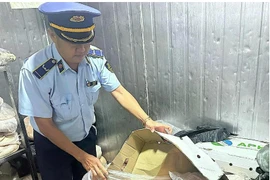 Phát hiện thịt lợn bốc mùi hôi thối sắp 'tuồn' ra thị trường