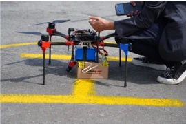 Doanh nghiệp đầu tiên ở TP HCM thử nghiệm giao hàng bằng UAV