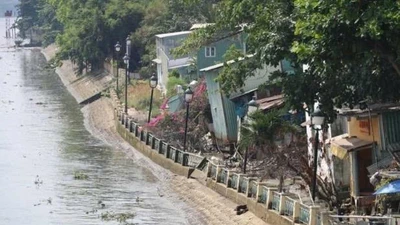 Gói thầu chống sạt lở Thanh Đa: "Ông lớn" Hồng An một mình về đích.