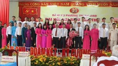 Ông Nguyễn Thành Úy giữ chức Bí thư Đảng uỷ phường Thuận Giao, TP HCM