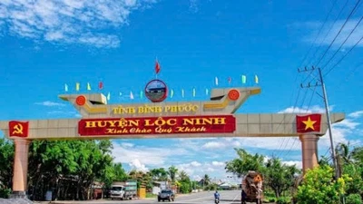Bình Phước: 86 BP trúng gói làm đường tại Lộc Thịnh