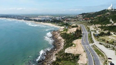 Bình Định: Mời thầu dự án Xây dựng tuyến đường ven biển 