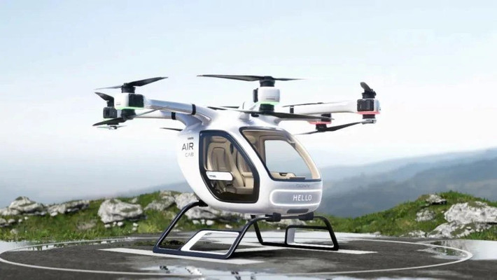Đây là mẫu eVTOL 2 chỗ đầu tiên của hãng được thiết kế cho giao thông đô thị tầm ngắn. (Ảnh: Aviation Week)