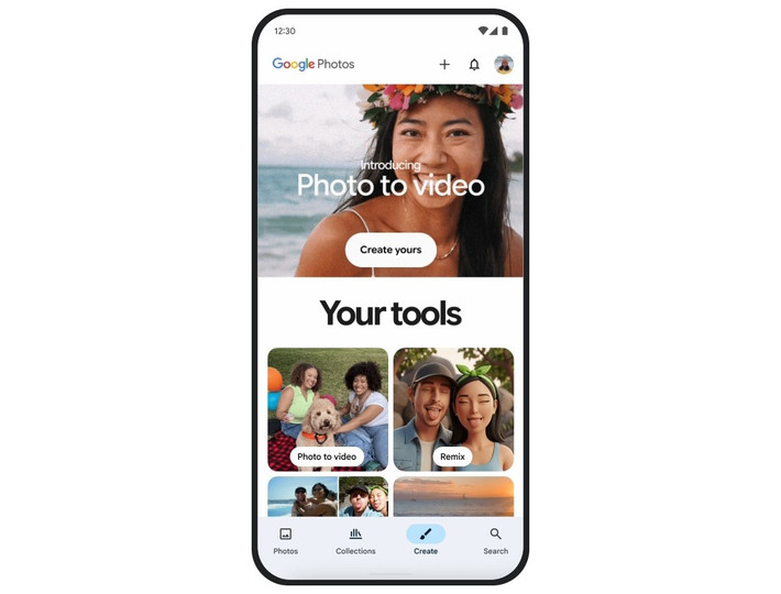 Tính năng “Photo to Video” cho phép người dùng chọn ảnh bất kỳ và biến thành video 6 giây.