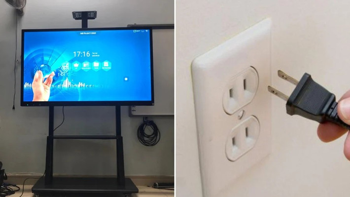 Tivi và tủ lạnh nên được rút phích nếu bạn đi xa nhiều ngày để tránh chập cháy do sự cố điện.