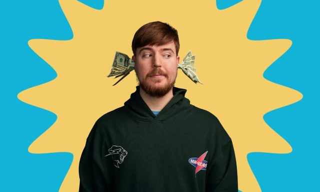 MrBeast, tên thật là Jimmy Donaldson, là Youtuber nổi tiếng với hơn 430 triệu người theo dõi.