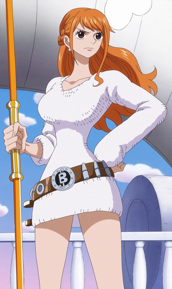 Nami luôn là một trong những nhân vật nữ quyến rũ và nổi bật nhất One Piece.