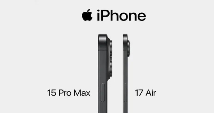 Vì iPhone 17 Air mỏng hơn cả dòng Pro, viên pin trong máy khó có dung lượng lớn.