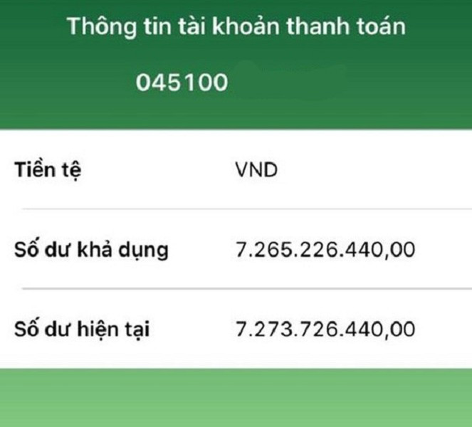 Ảnh chụp số dư tài khoản ngân hàng có thể để lộ thông tin tài chính cá nhân và trở thành mục tiêu cho các chiêu trò lừa đảo.